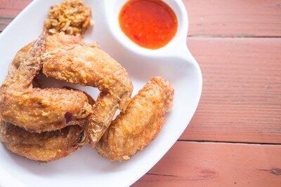 Fried Chicken Wings (3)