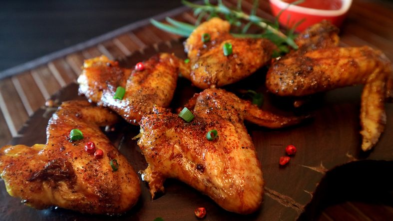 Roasted Chicken Wings (3)