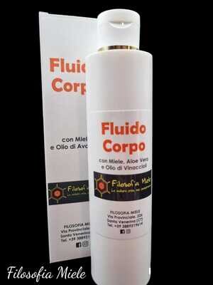 Fluido corpo Miele, Aloe vera , e Olio di Vinaccioli (200 ml)
