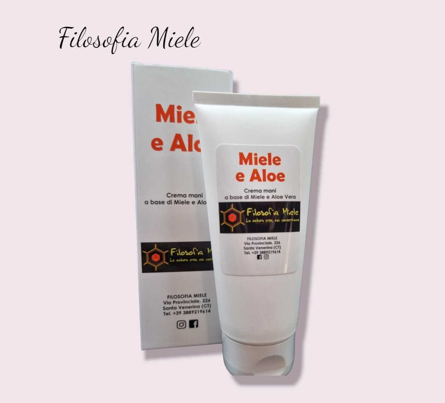 Crema mani Miele e Aloe (100 ml)