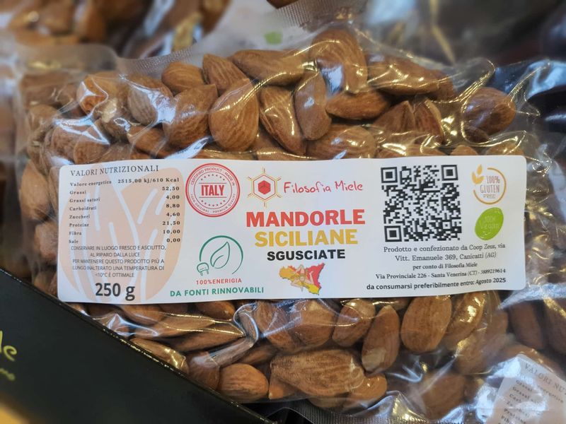 Mandorle Siciliane 250 gr