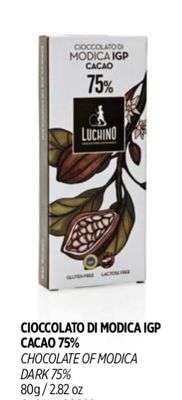 Cioccolato di Modica 75% Cacao