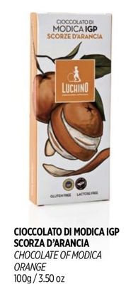 Cioccolata di Modica Scorze D&#39;Arancia