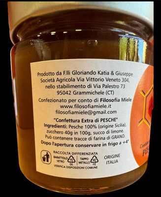 Confettura di Pesche (Vasetto 220 g)