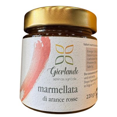 Marmellata di Arance rosse (vasetto 220g.)