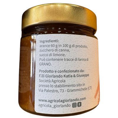 Marmellata di Arance rosse (vasetto 220g.)