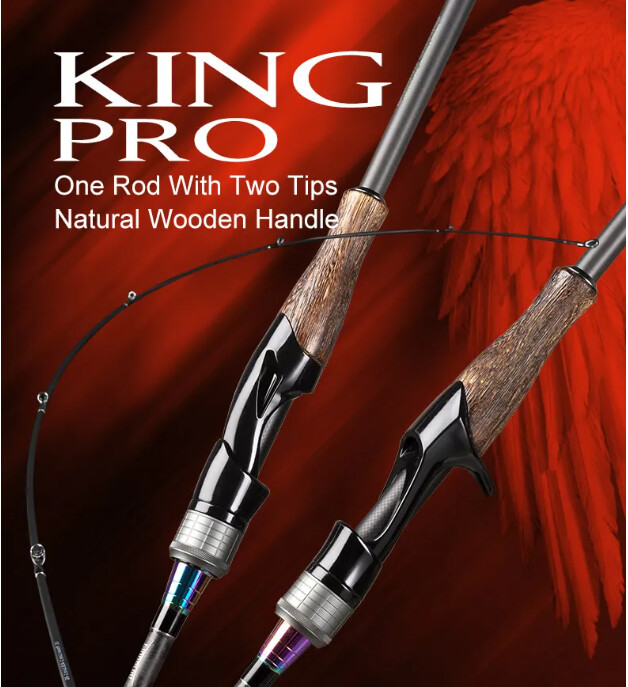 Спининг въдица KINGDOM -Кing PRO II 1,80м 1-8г UL/ Middle Fast