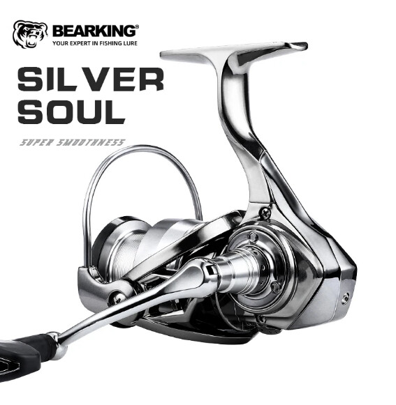 Макара BEARKING SILVER SOUL 1000/2000/3000/4000 5,5:1