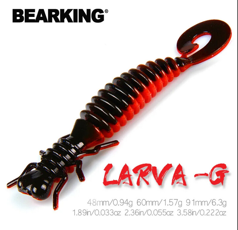 Силикон BEARKING LARVA-G