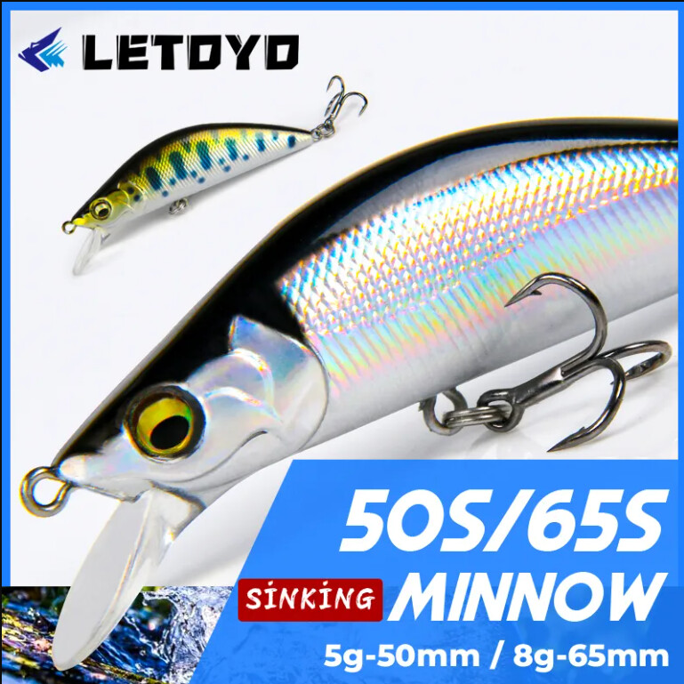 Воблер LETOYO 50S  50мм. 5г. Sinking
