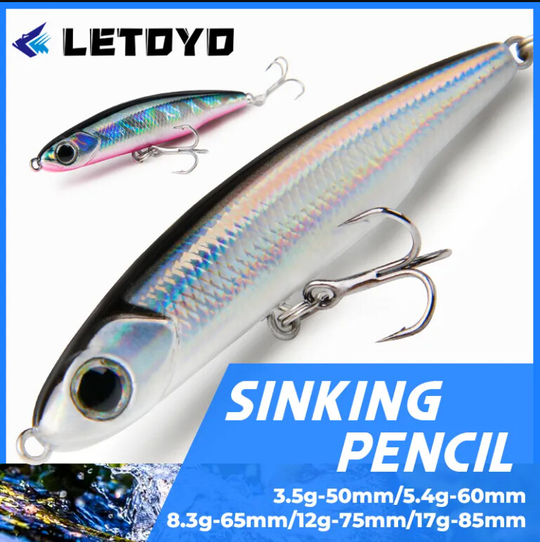 Пенсил  LETOYO- 50мм. 3,5г./60мм. 5,4г Sinking