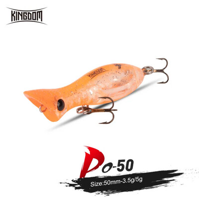 Воблер Po-50 КINGDOM 50мм. 3,5г. Popper