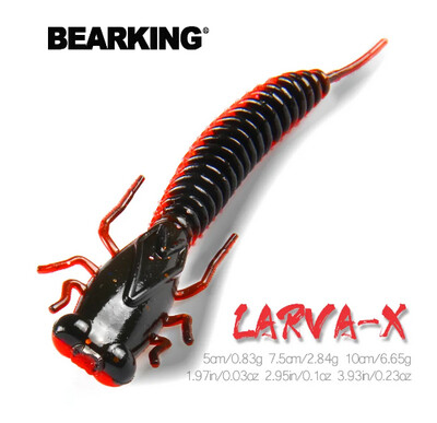 Силикон BEARKING LARVA-X 100mm 4.7g