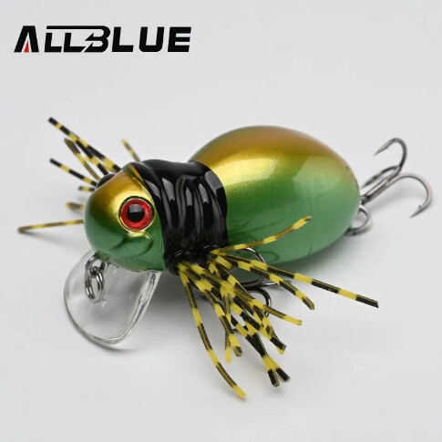 воблер ALLBLUE  FATSO SPIDER  41мм. 6,2г. Floating