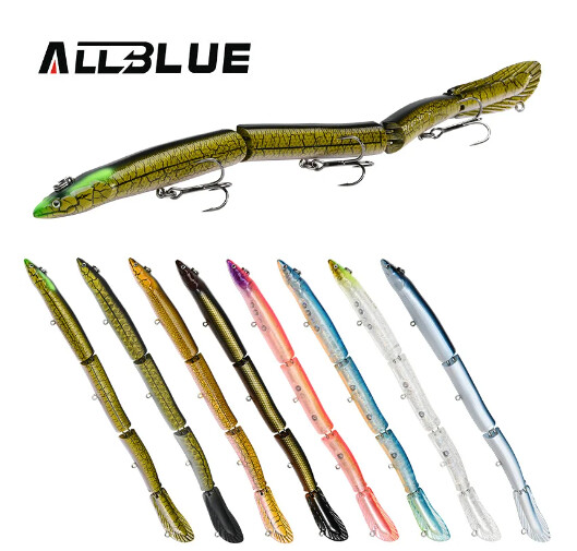 воблер ALLBLUE Jointed Eel Swimbait  235мм. 26г. Slow Floating Joined