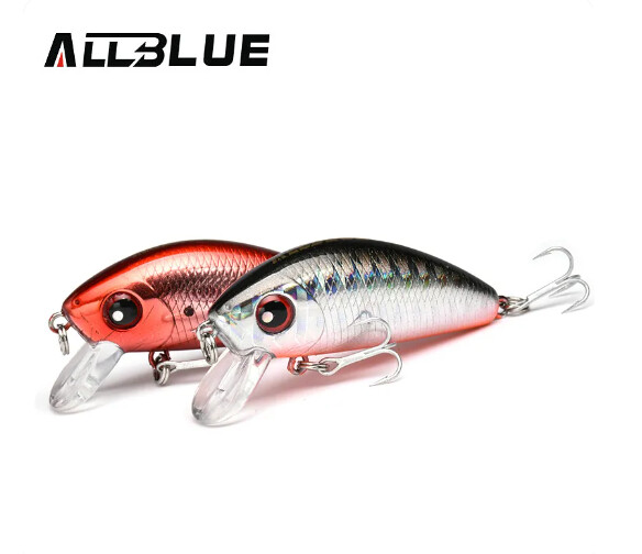 воблер ALLBLUE  BEAN 44SS   44мм. 8.5г. Sinking
