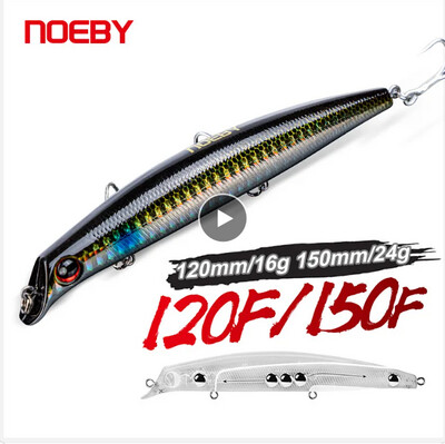 воблер NOEBY Sasuke Minnow  12cm 16g  Floating