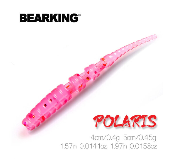 Силикон POLARIS WORM 40мм  50бр в пакет