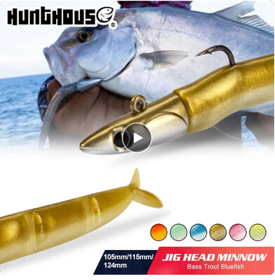 силикон HUNTHOUS FURIOUS SANDEEL 115мм. 12,5г.