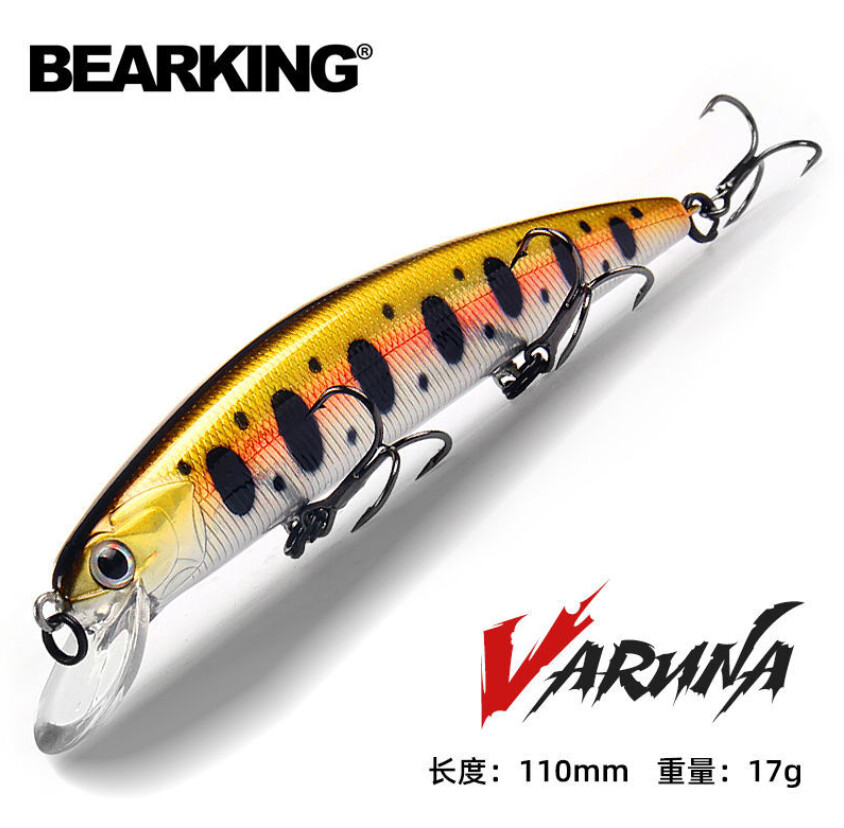 Воблер BEARKING  Varuna 110мм. 17г. Suspending