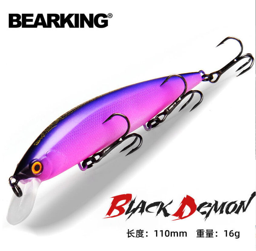 Воблер BEARKING Black Demon 110мм. 16г. Suspending
