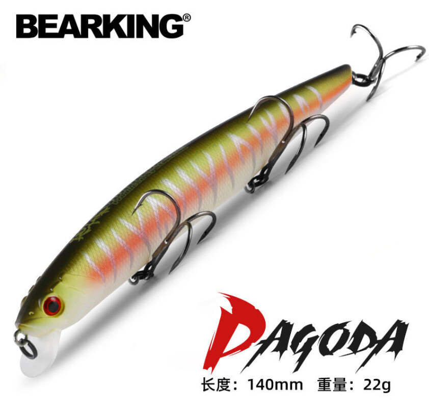Воблер BEARKING  Dagoda 140мм. 22г. Suspending