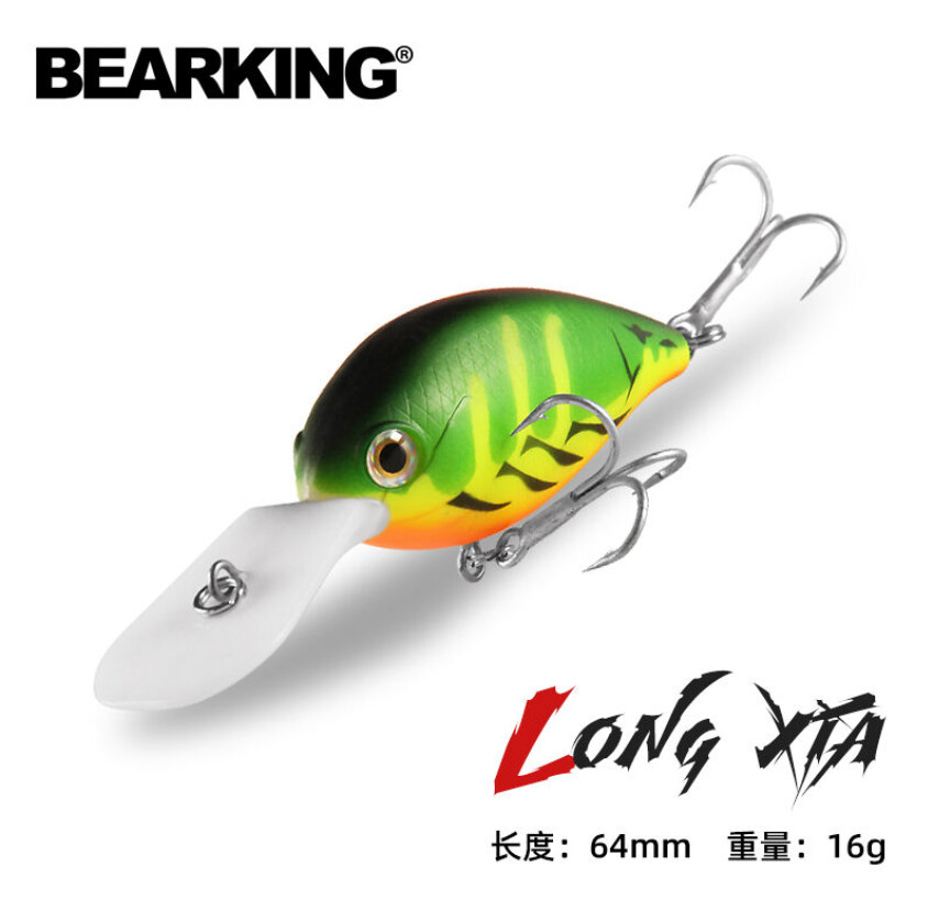 Воблер BEARKING Long Xta  65мм. 16,5г. Floating