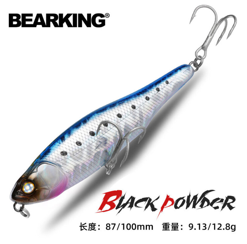 Воблер BEARKING Black Powder 87мм. 9,1г. Floating