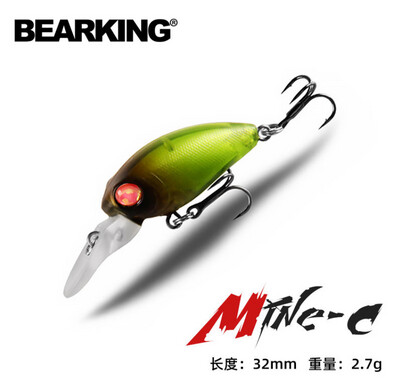 Воблер BEARKING Mtne-C  32мм. 2,7г. Floating