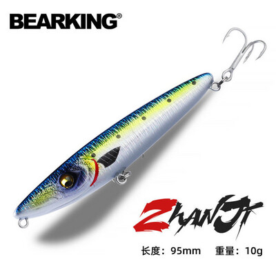 Воблер BEARKING Zhan Jt  95мм. 10г. Floating Pencil