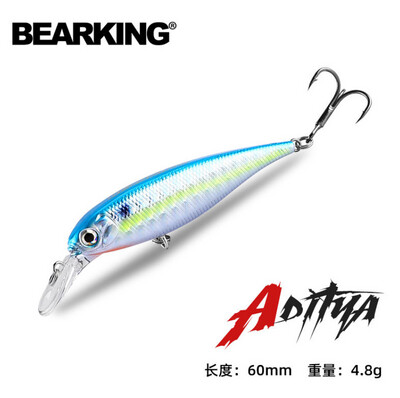 Воблер BEARKING Aditya  60мм. 4,8г. Floating