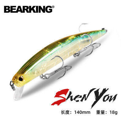 Воблер BEARKING  SHENYOU 140мм. 18г. Floating