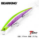 Воблер BEARKING Tiode Minnow  175мм. 27,7г. Floating