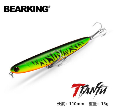 Воблер BEARKING TIANFU  110мм. 13г. Top water