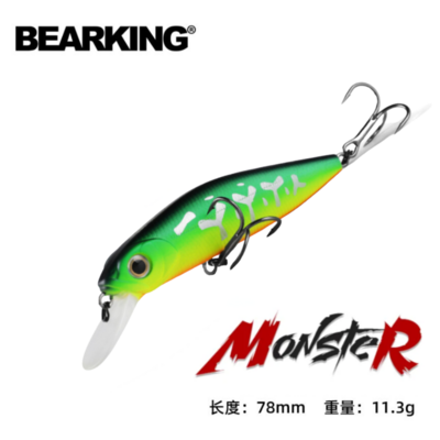 Воблер BEARKING Monster 78мм. 11,3г. Suspending