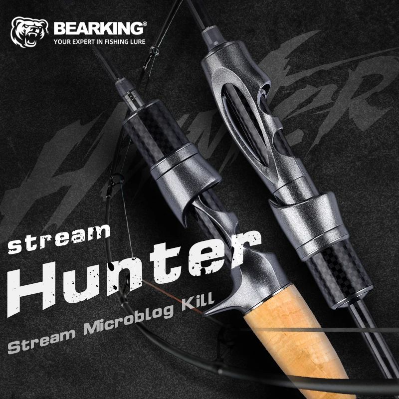 Спининг въдица BEARKING HUNTER 1.93м  (2.5- 12г)