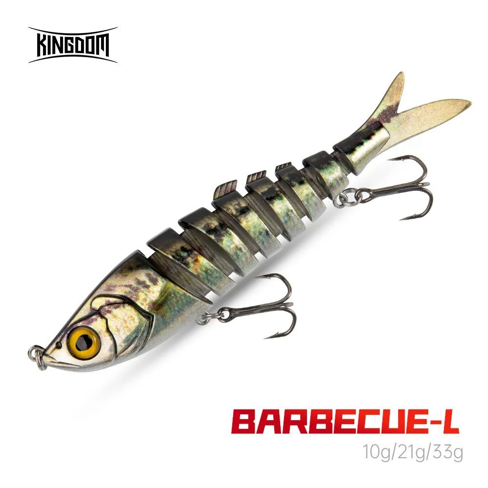Воблер Barbecue-L Kingdom 120мм. 21г.  Swimbait