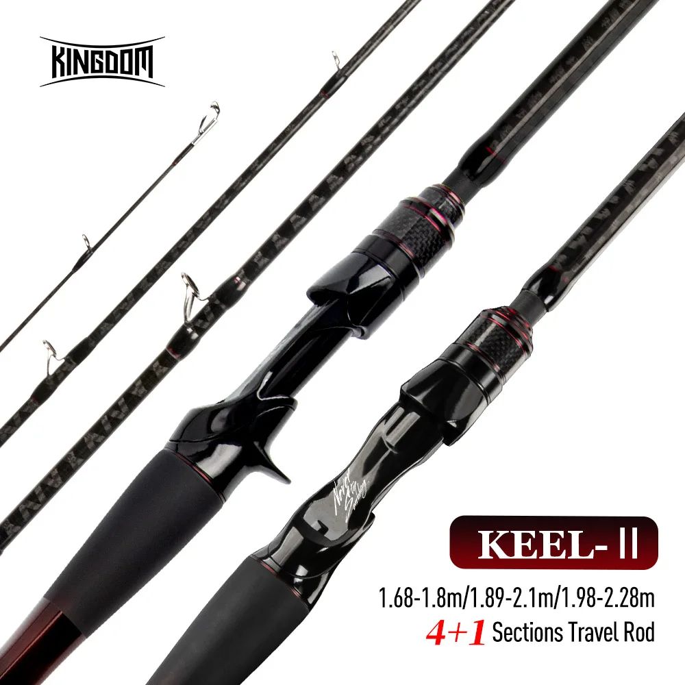 травел  въдица KINGDOM - KEEL II   168m-1.80м ( 3-15г)