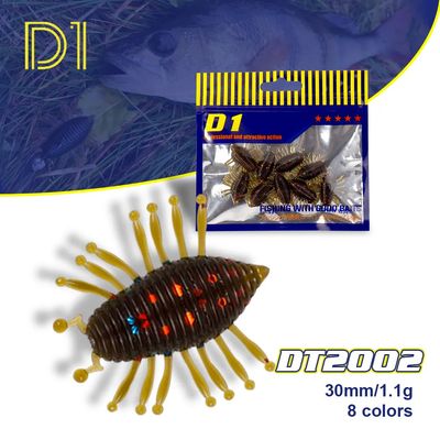 силиконови паяци D1 30мм. 1.1г.