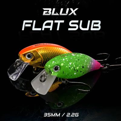 воблер Blux Flat SUB 35мм 2.2г Floating