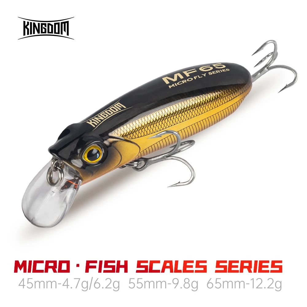 Воблер КINGDOM Micro-Fish Scales Series 45мм/ 52мм