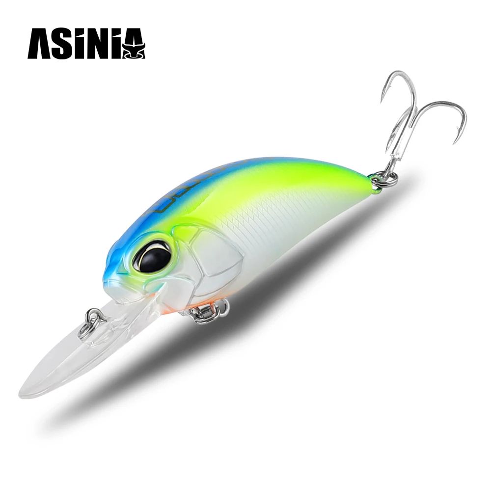Воблер ASINIA Crank  65мм. 16г.  Floating