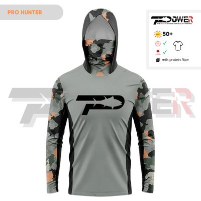 UV блуза PRO HUNTER  с вградена маска