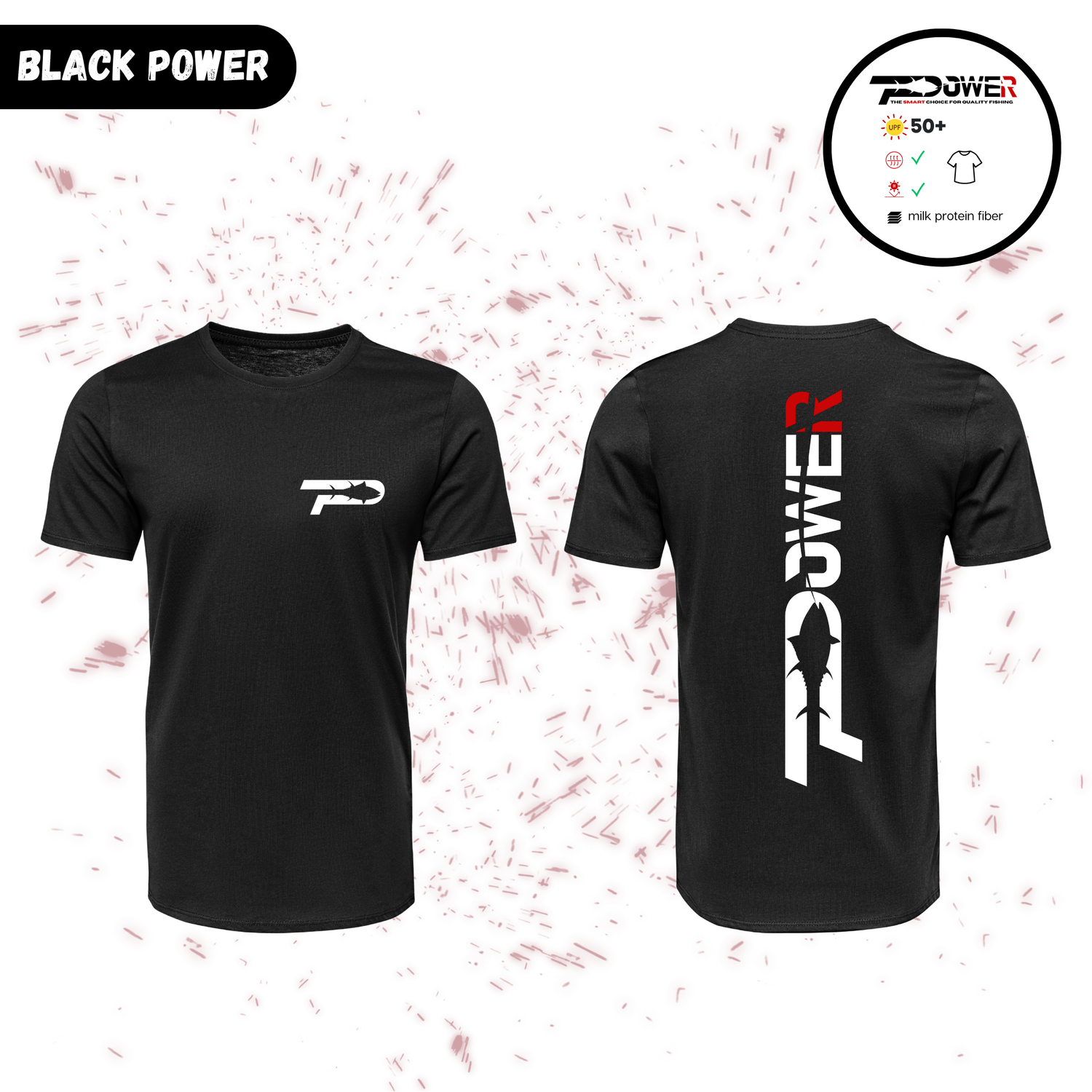 UV тениска Black Power