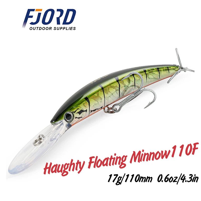 Воблер HAUGHTY FLOATING MINNOW FJORD 110мм/17г