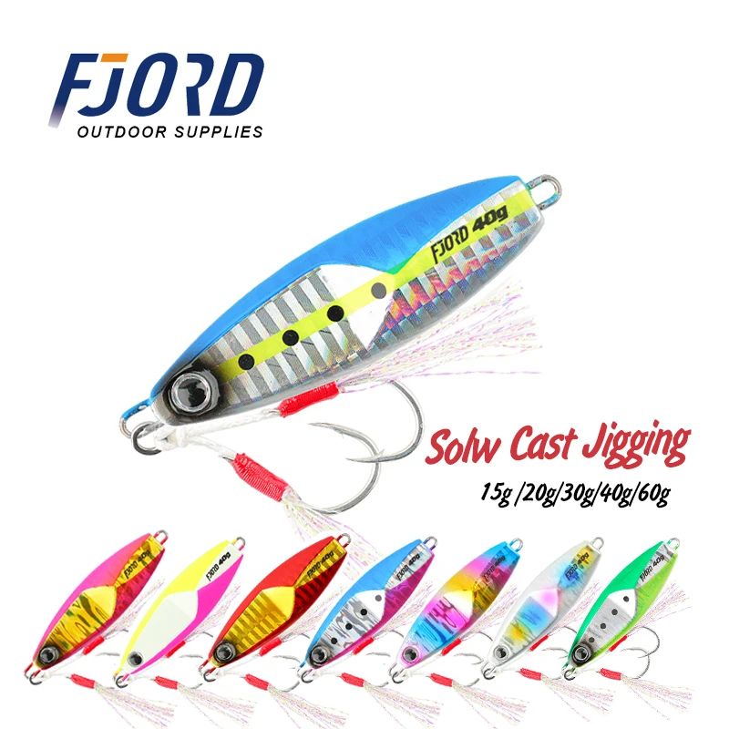 Джиг SOLW CAST METAL JIG FJORD 15г/20г/30г