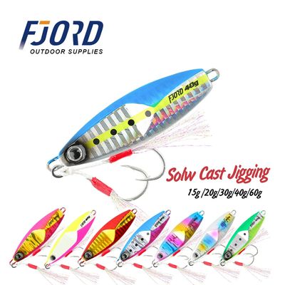 Джиг SOLW CAST METAL JIG FJORD 15г/20г/30г