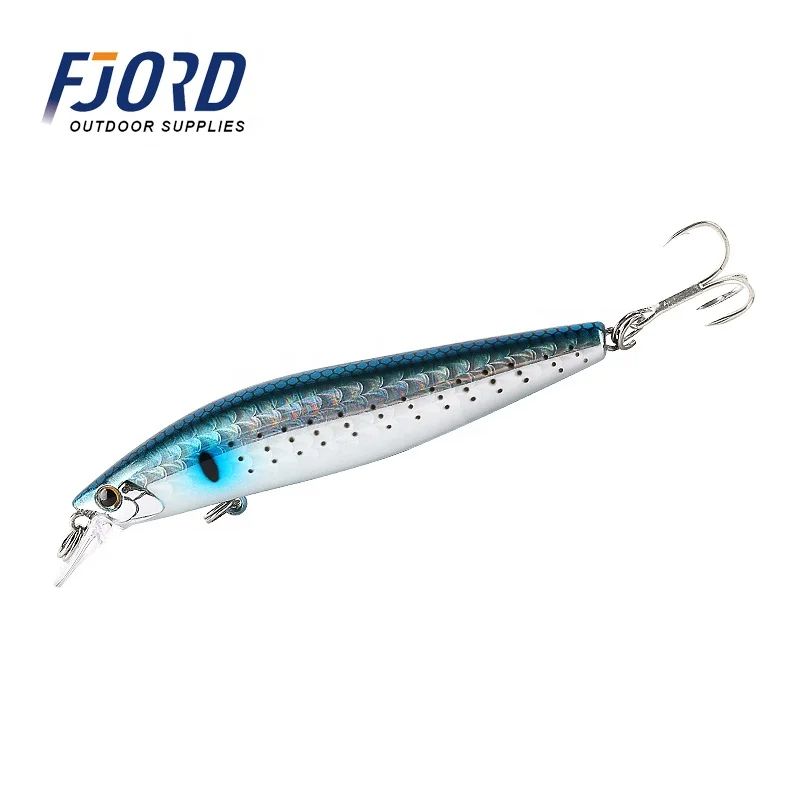 Воблер ASSASSIN EXFLASH MINNOW FJORD 100мм/17г