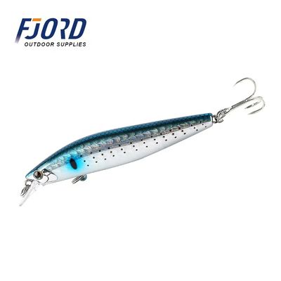 Воблер ASSASSIN EXFLASH MINNOW FJORD 100мм/17г
