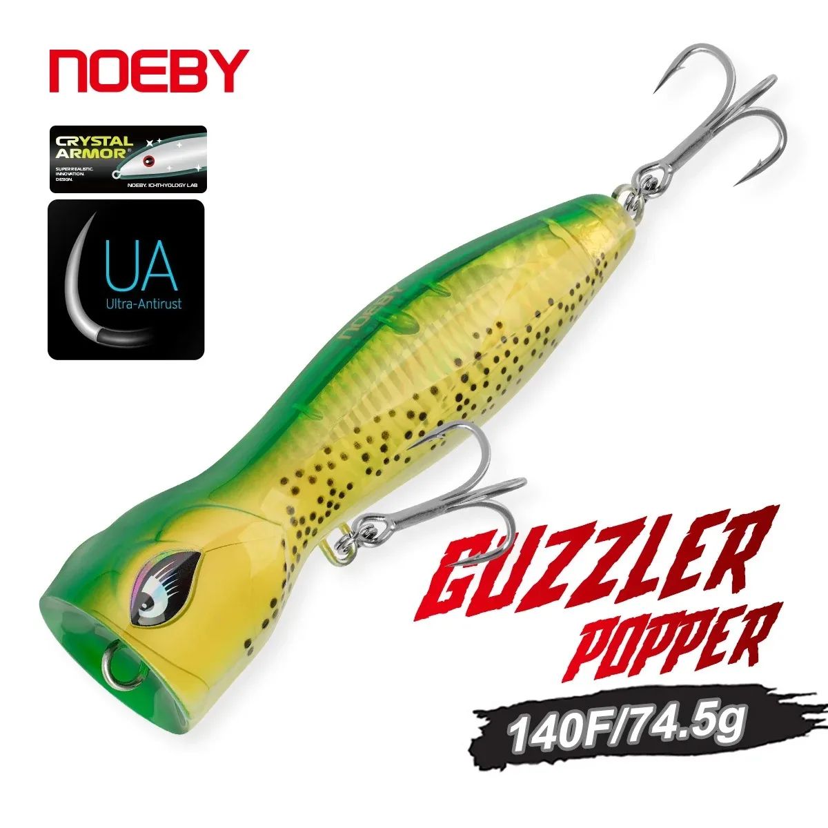 Попер GUZZLER POPPER NOEBY 140мм. 74.5г